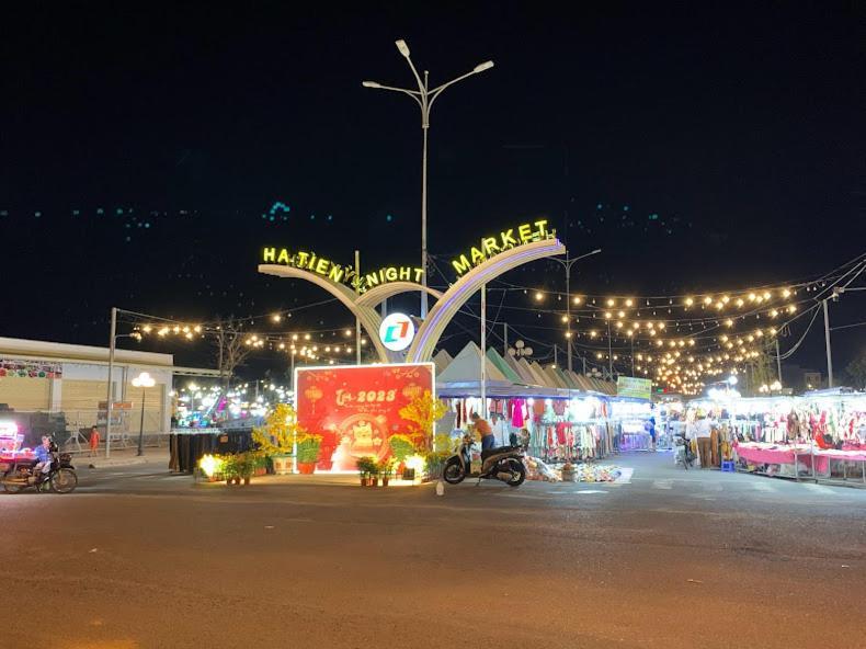 Hotel Khach San Tu Anh HaTien Exteriér fotografie